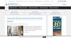Desktop Screenshot of banosmodernos.com