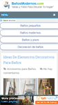Mobile Screenshot of banosmodernos.com